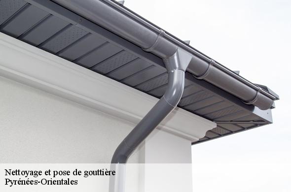 Nettoyage et pose de gouttière 66 Pyrénées-Orientales  EJ Couverture