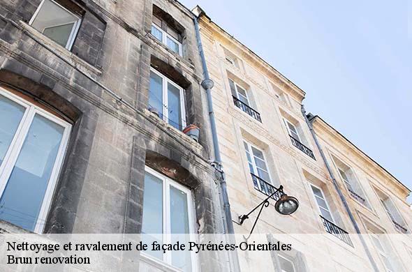 Nettoyage et ravalement de façade 66 Pyrénées-Orientales  Brun renovation