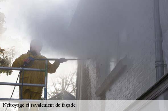 Nettoyage et ravalement de façade  les-angles-66210 Brun renovation