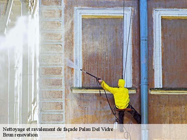 Nettoyage et ravalement de façade  palau-del-vidre-66690 Brun renovation