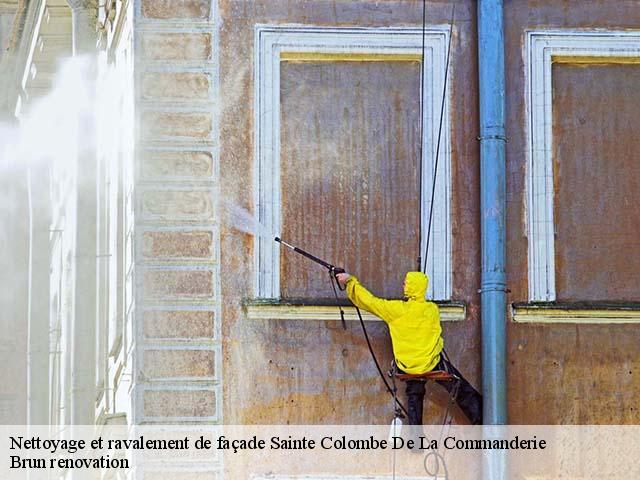 Nettoyage et ravalement de façade  sainte-colombe-de-la-commanderie-66300 Brun renovation