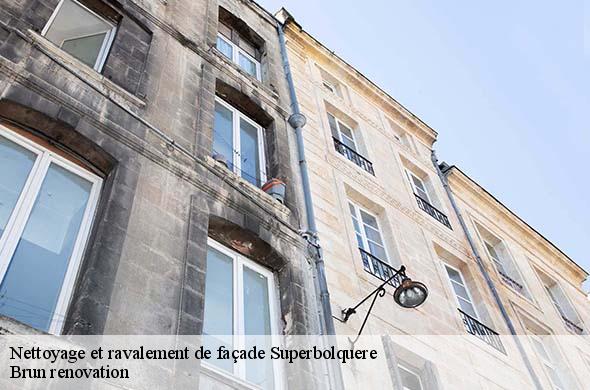 Nettoyage et ravalement de façade  superbolquere-66210 Brun renovation