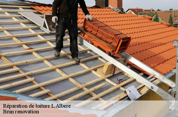 Réparation de toiture  l-albere-66480 Brun renovation