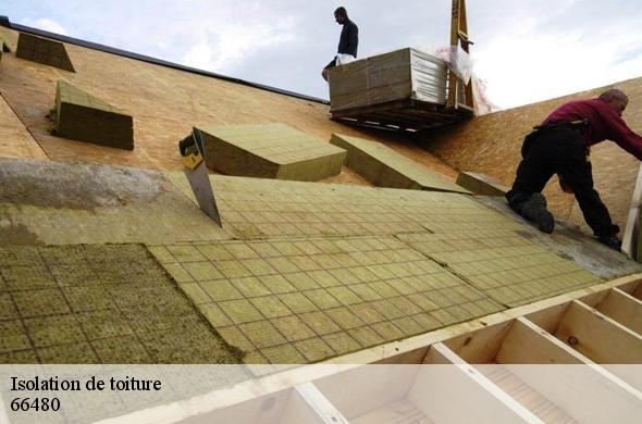 Isolation de toiture  l-albere-66480 Brun renovation