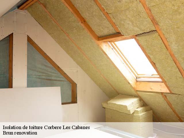 Isolation de toiture  corbere-les-cabanes-66130 Brun renovation