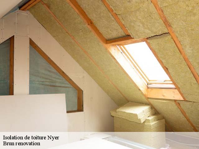 Isolation de toiture nyer-66360 Brun renovation